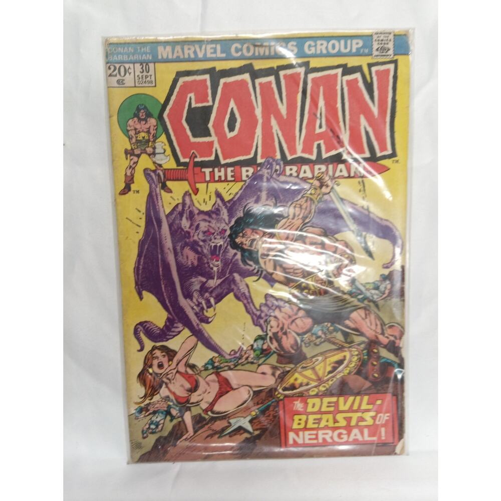 Conan The Barbarian Marvel Comics Group The Devil Beasts of Nargal